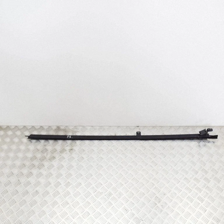 Front door glass trim molding – left