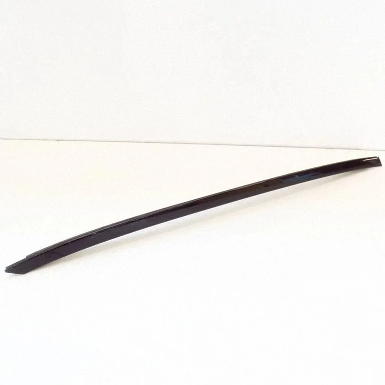 Front door glass trim molding – left
