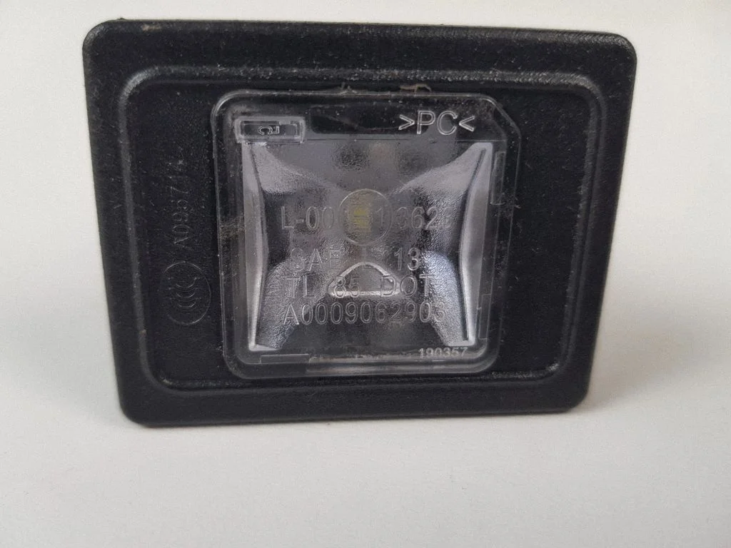 Number plate light