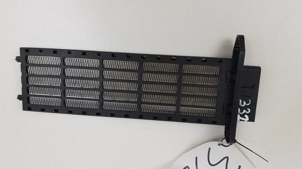 Electric cabin heater radiator