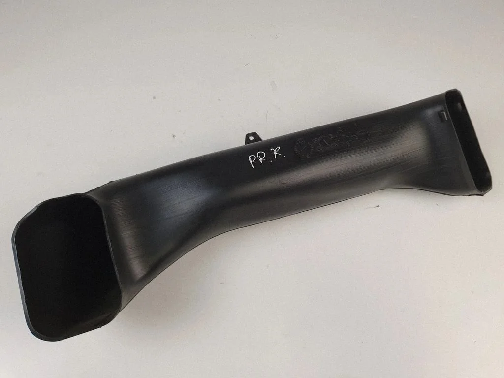Cabin air duct channel – front left