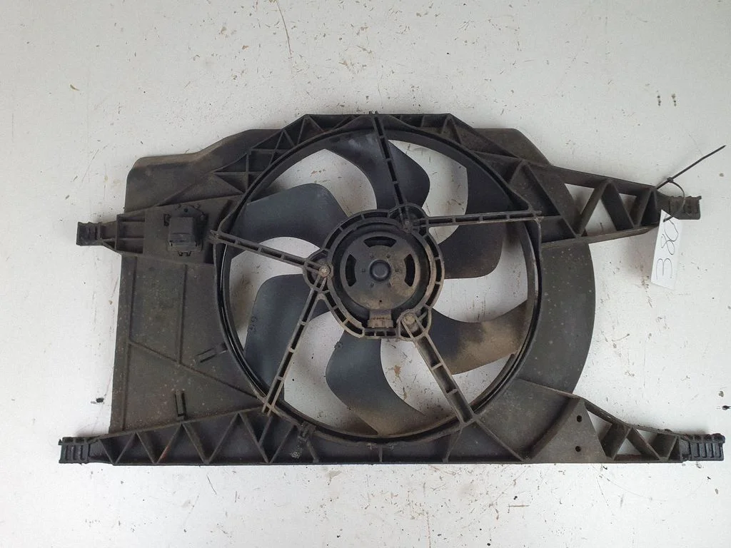 Electric radiator cooling fan