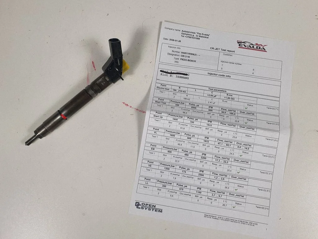 Fuel injector – Mercedes-Benz Vito Viano W639 (2003-2014)