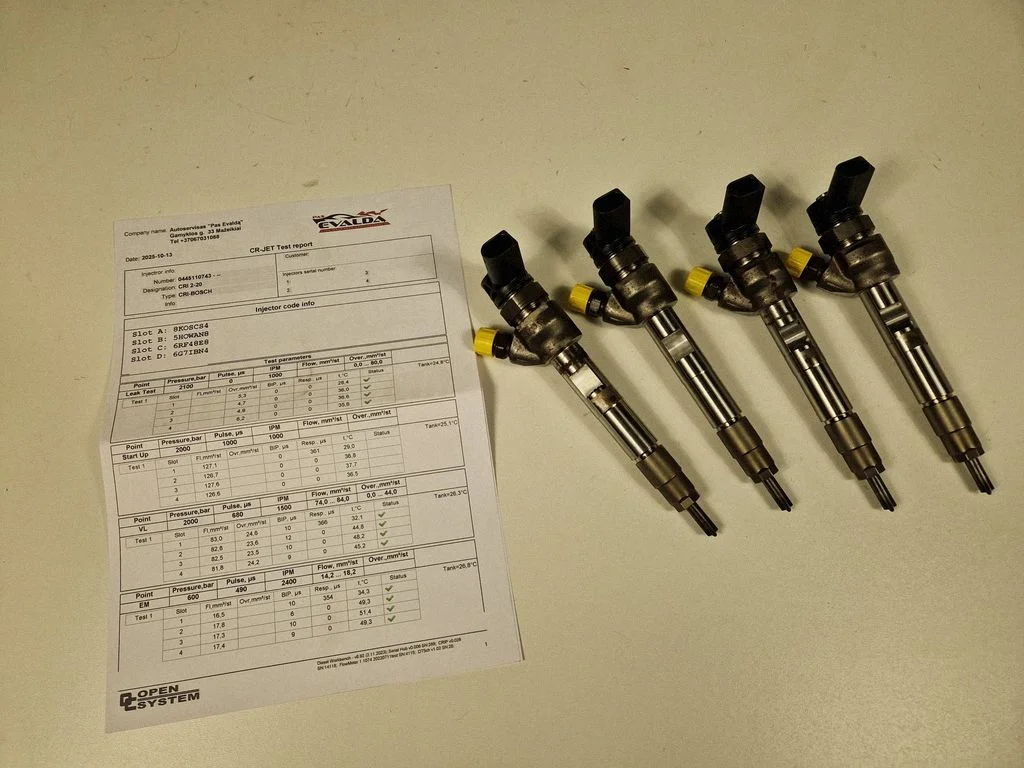 Pihustite (düüside) komplekt – BMW 3-seeria F30 F35 F31 (2012-2018)