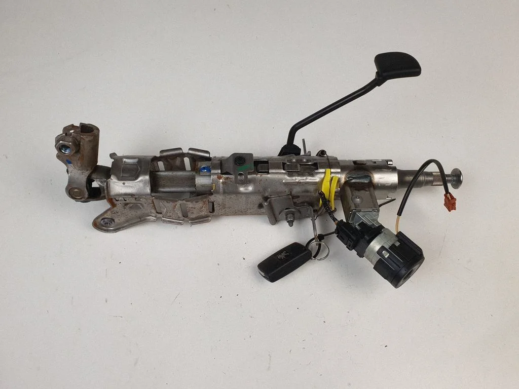 Steering wheel axle