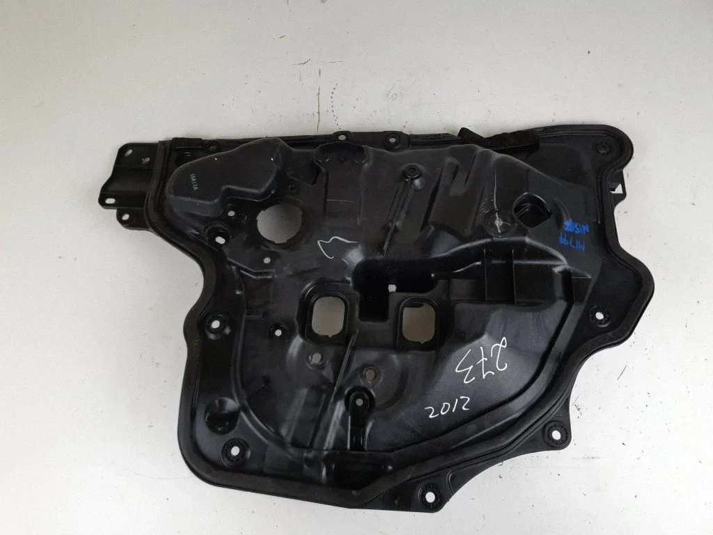 Front window lifting mechanism without motor – front left
