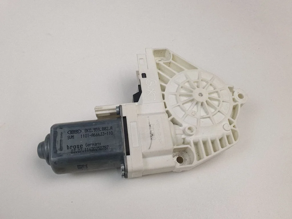 Rear door window regulator motor 8K0959802A