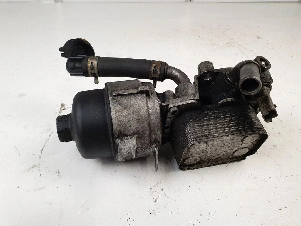 Oil filter mounting bracket