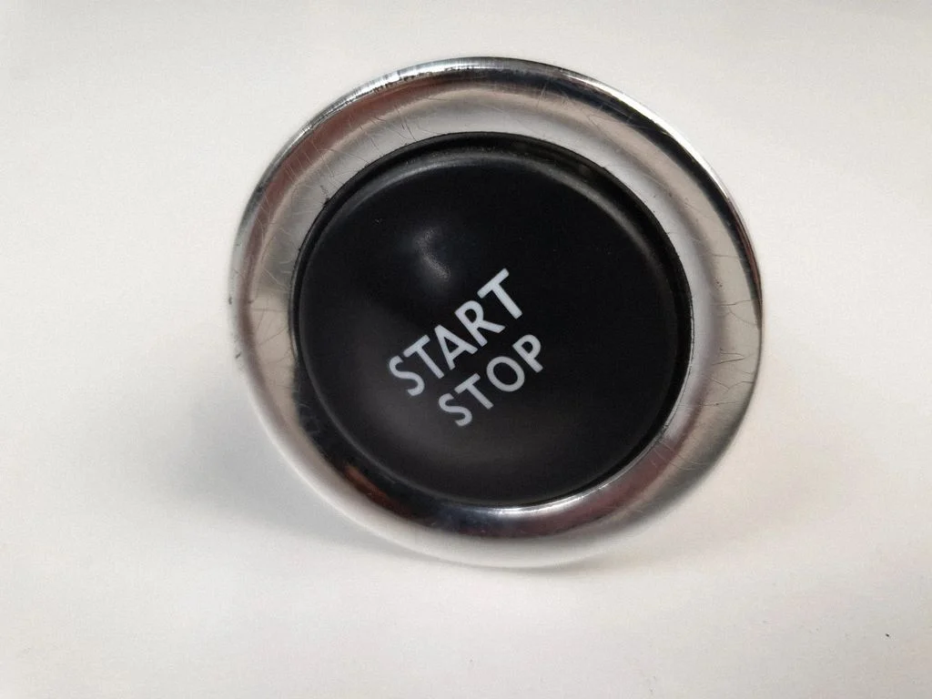 Engine start stop button switch