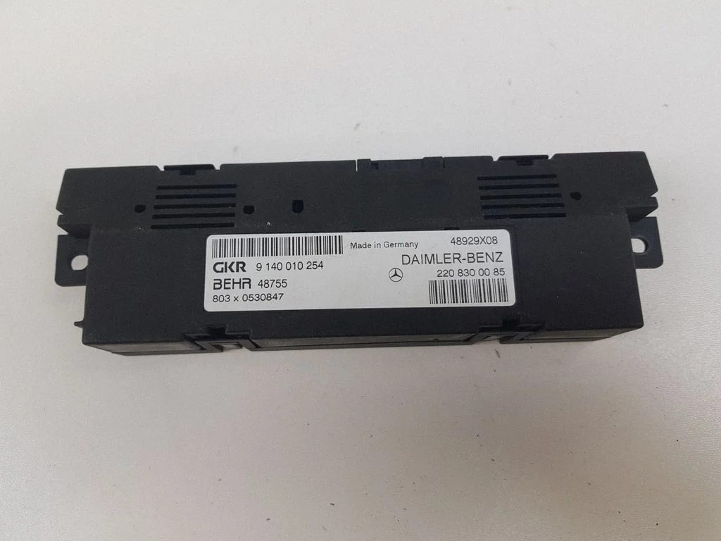 Autonoomse kütteseadme (Webasto) juhtplokk – Mercedes-Benz S-klass W220 (1998-2006)