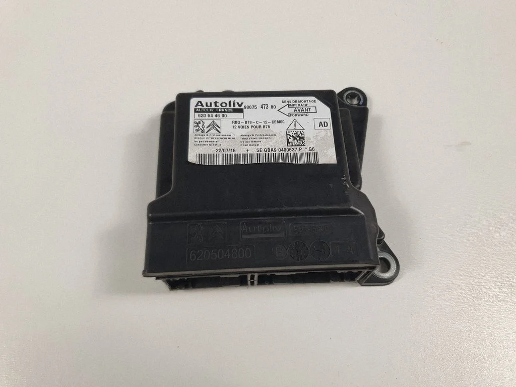 Drošības spilvenu vadības bloks 9807547380