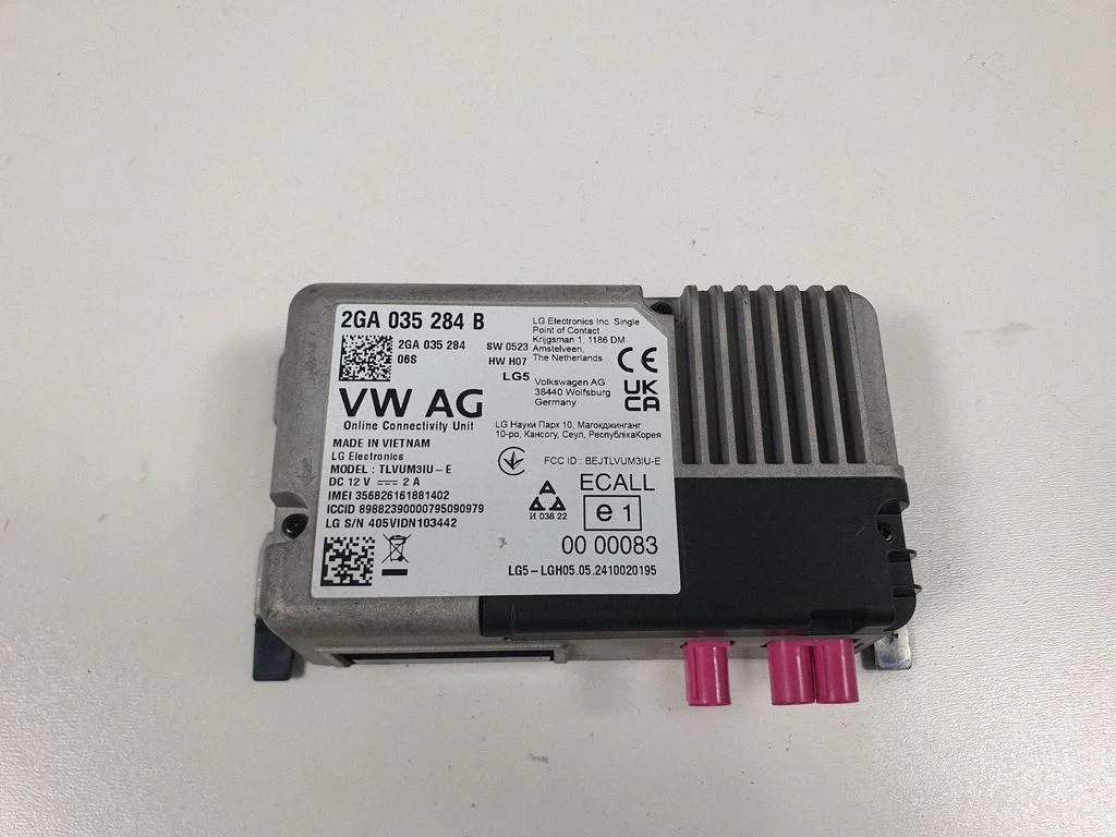 Other control units/modules 2GA035284B