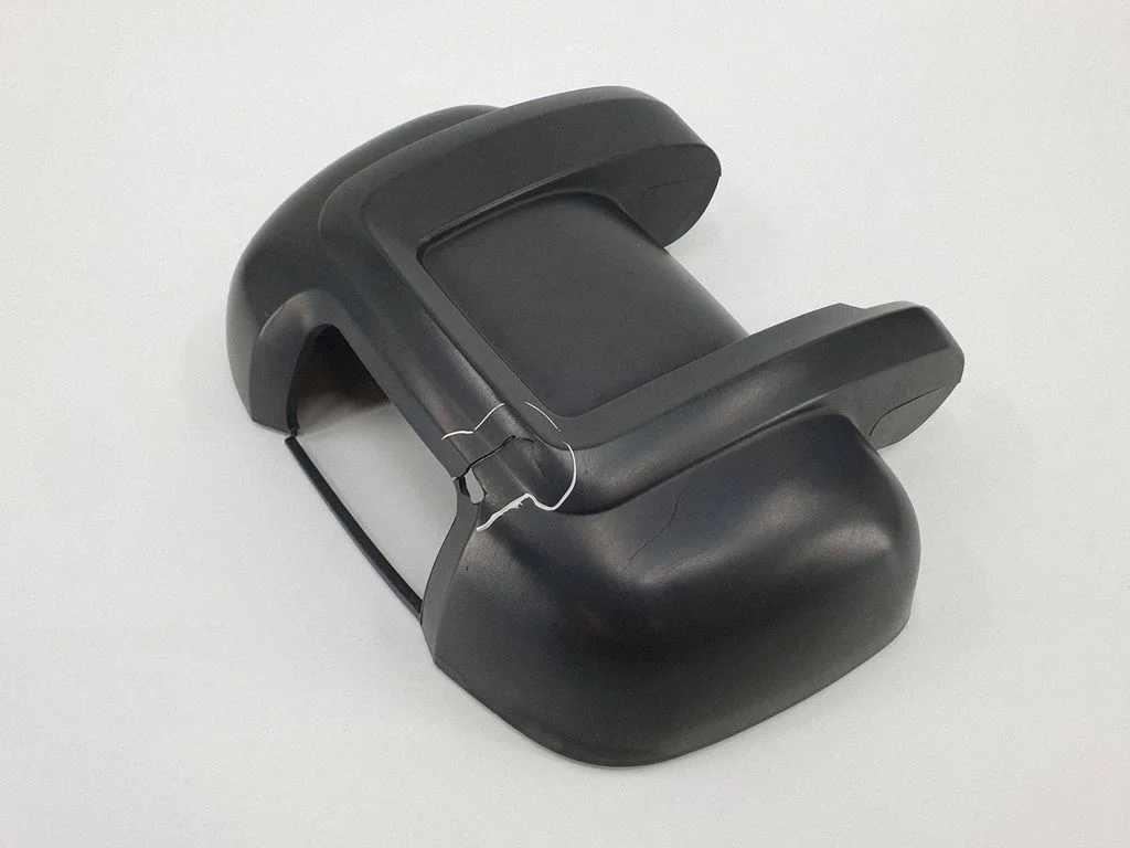 Plastic wing mirror trim cover – left