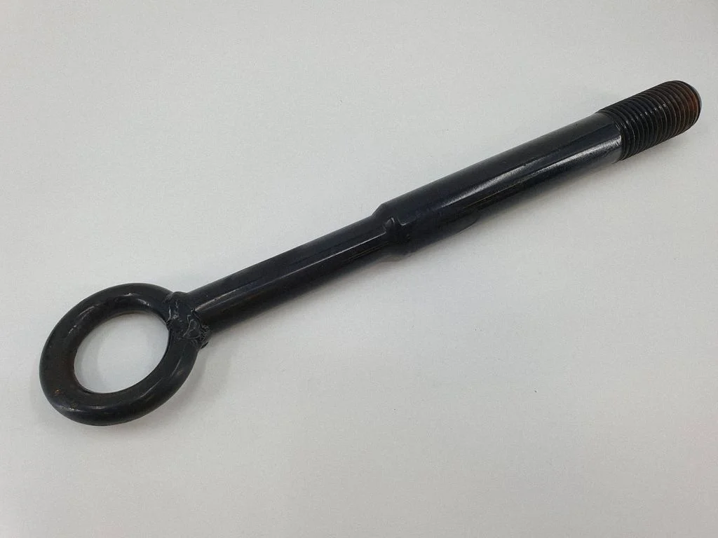 Towing hook eye