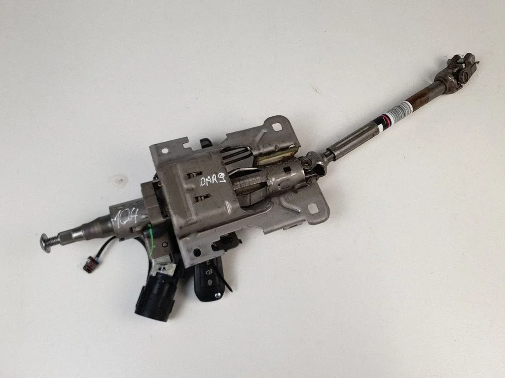 Steering wheel axle set