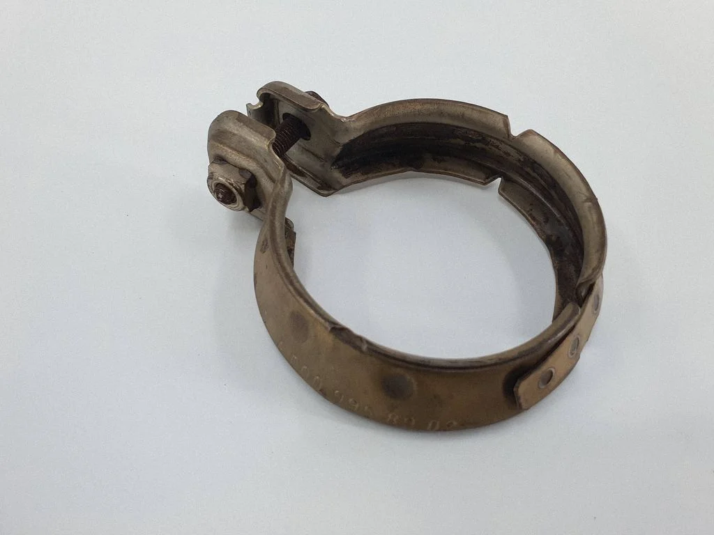 Muffler pipe connector clamp A0009958902