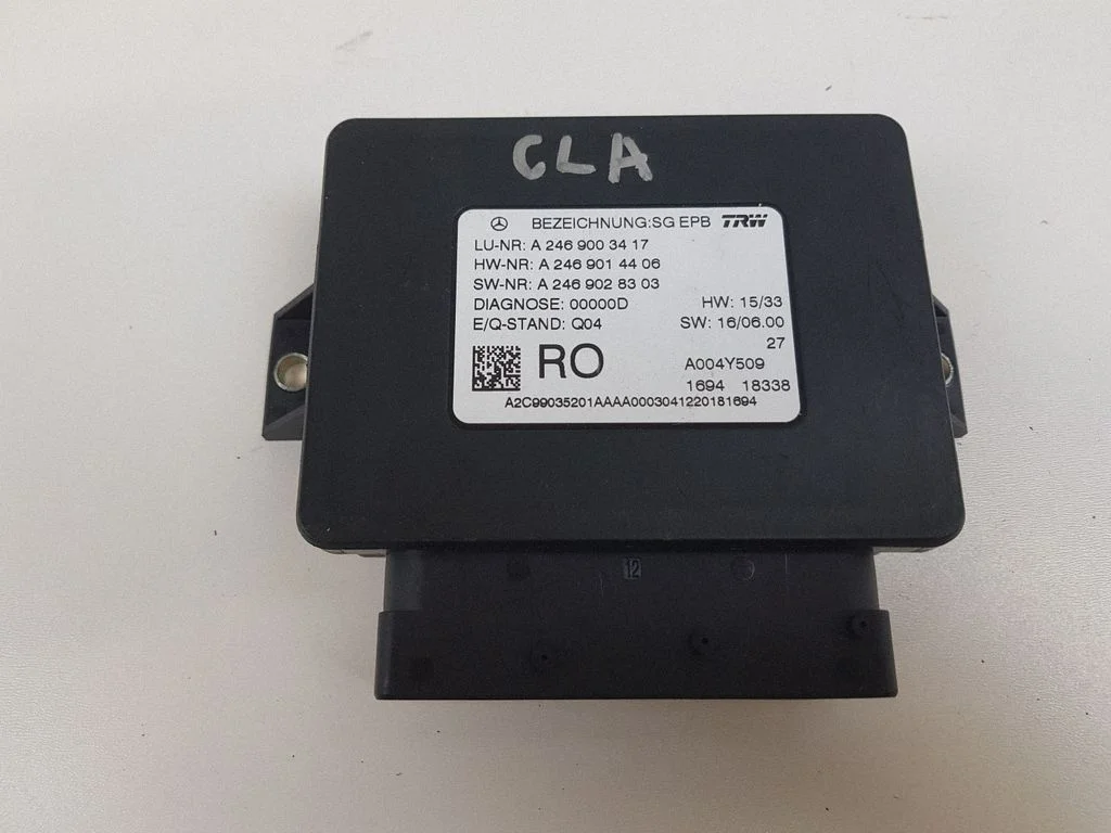 Käsipiduri juhtmoodul – Mercedes-Benz CLA-klass C117 X117 W117 (2013-2019)