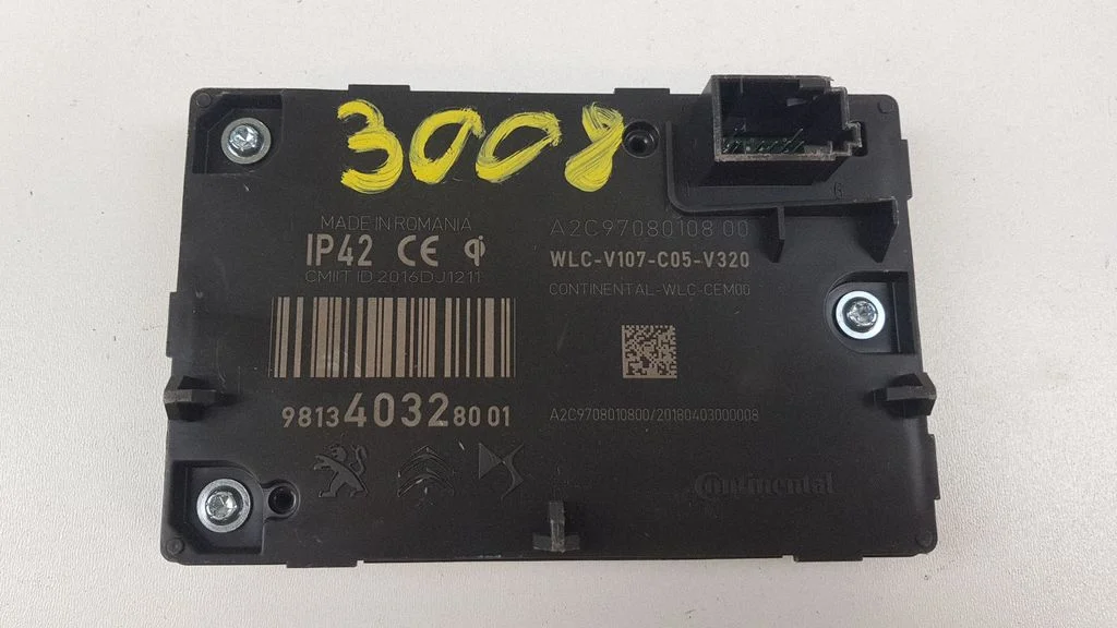 Wireless charging module – Peugeot 3008 II (2016-2023)