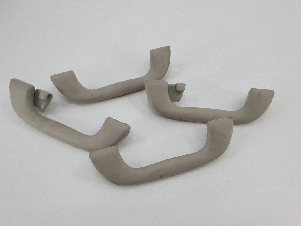 A set of handles for the ceiling