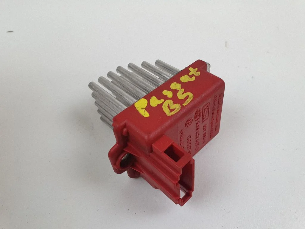 Heater blower motor/fan resistor 1J0907521