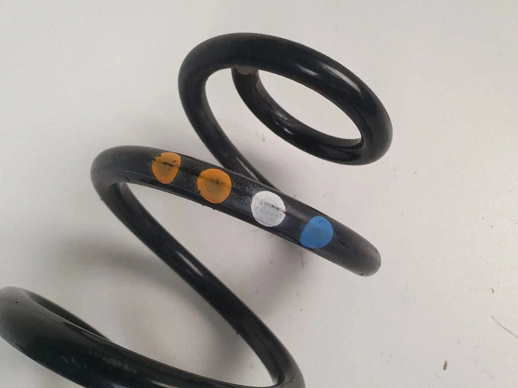 Rear coil spring