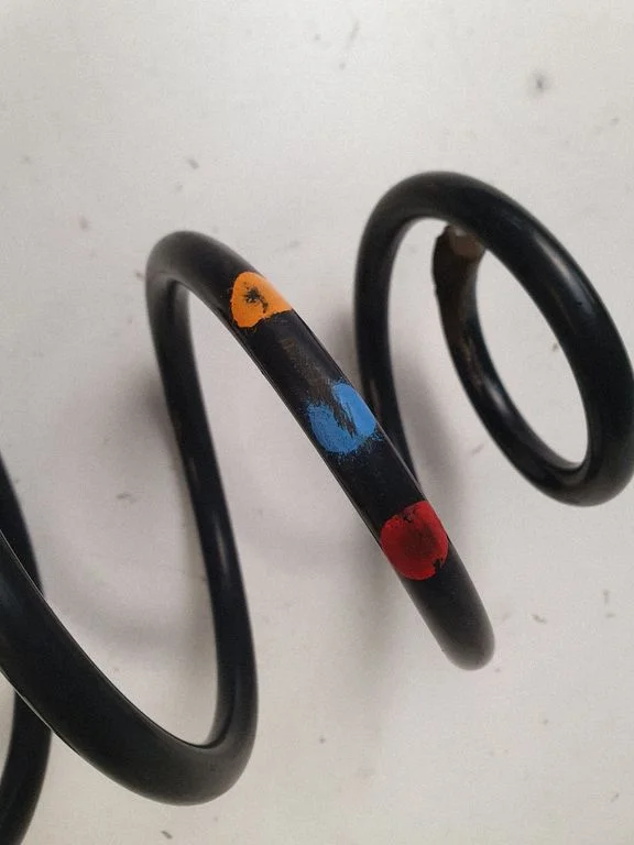 Rear coil spring