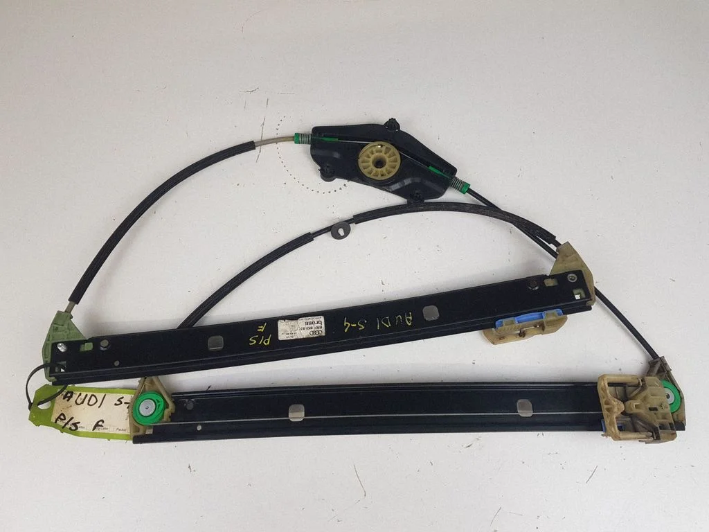 Front window lifting mechanism without motor – front left
