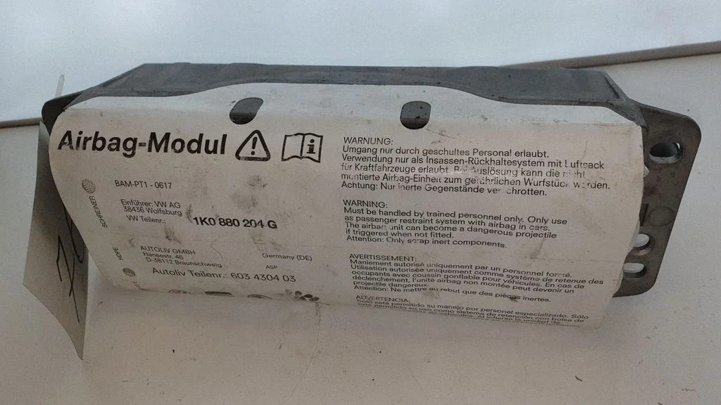 Passenger airbag 1K0880204G