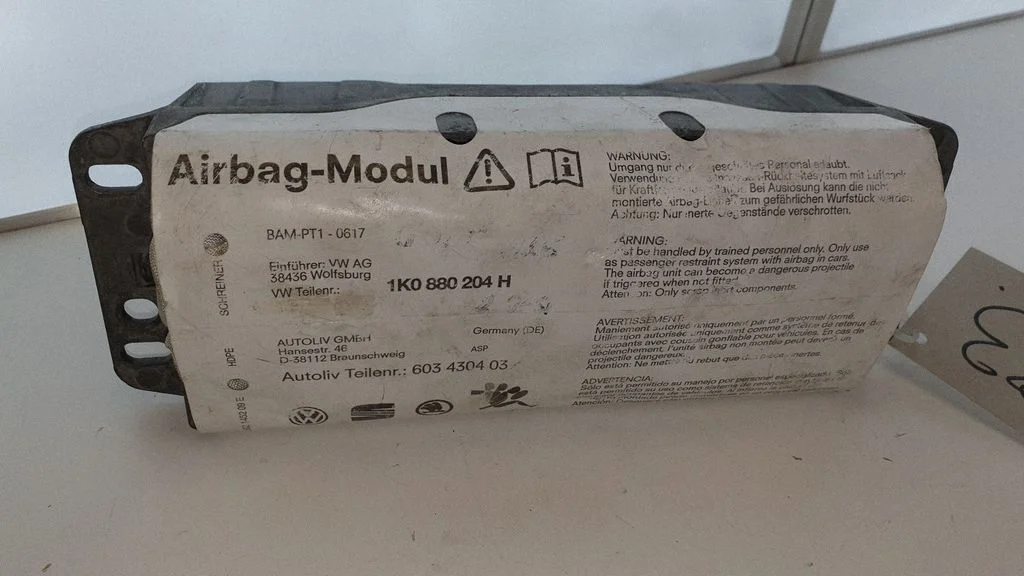 Passenger airbag 1K0880204H