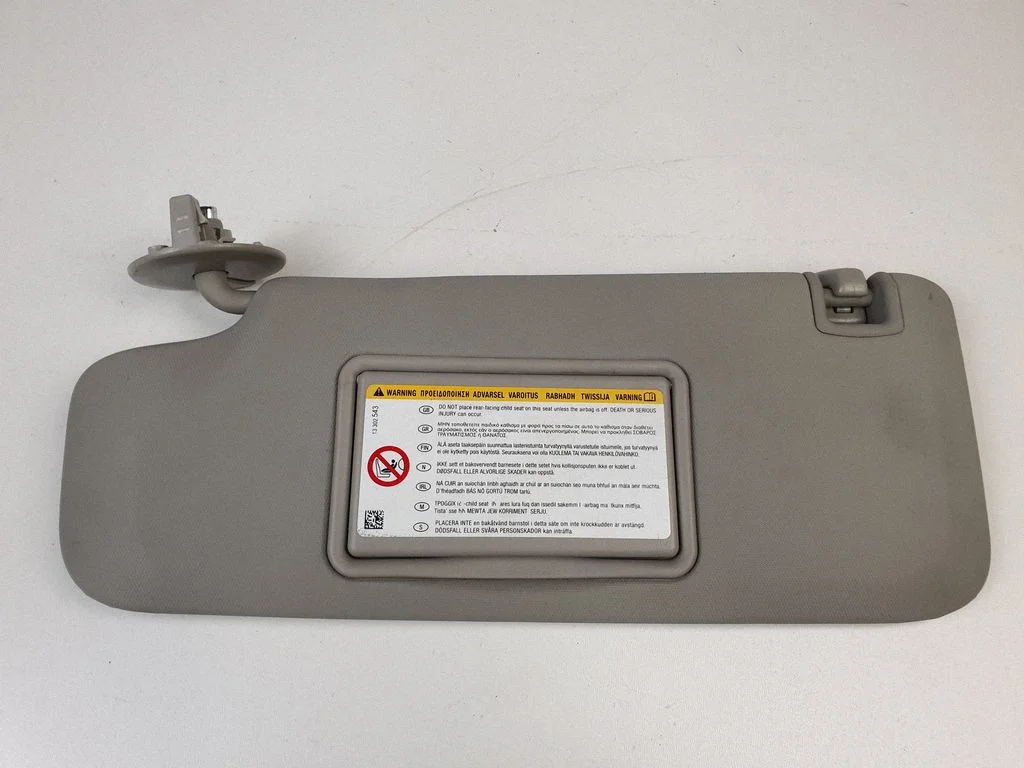 Sun visor – left
