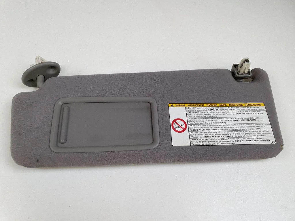 Sun visor – left