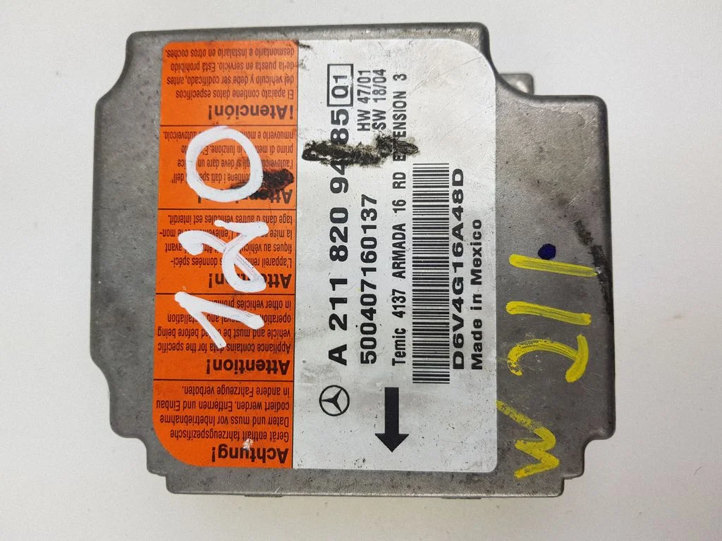 Airbag control unit/module A2118209485