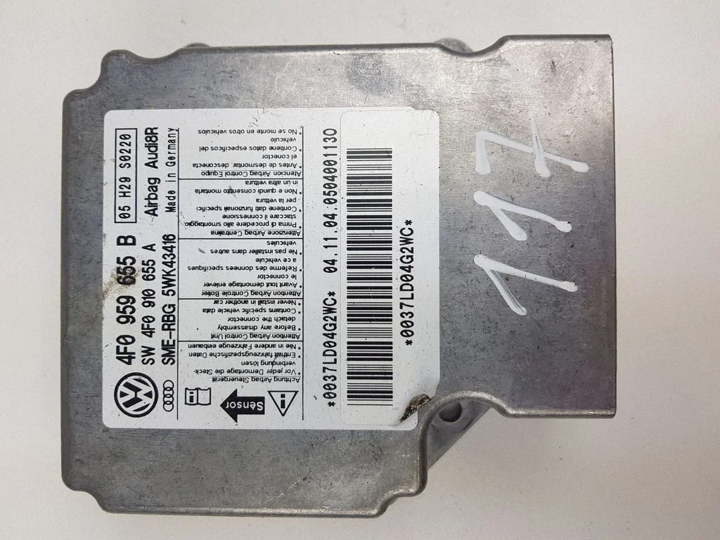 Airbag control unit/module 4F0959655B