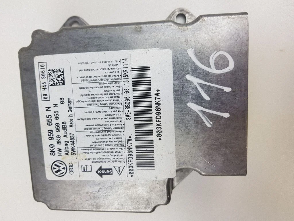 Drošības spilvenu vadības bloks 8K0959655N