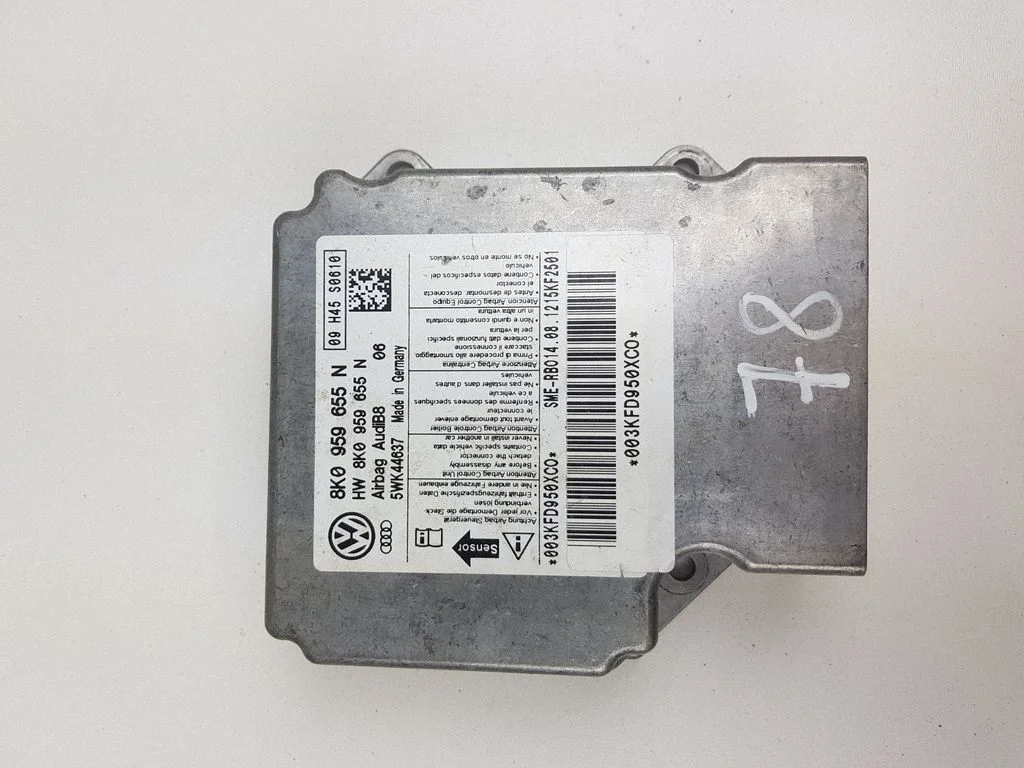 Drošības spilvenu vadības bloks 8K0959655N