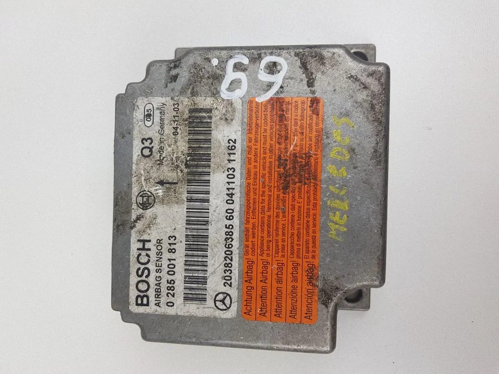 Airbag control unit/module 0285001813