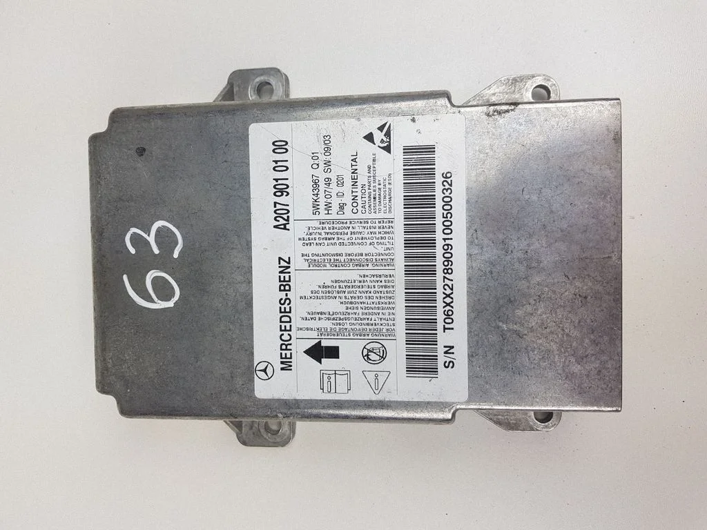 Airbag control unit/module A2079010100