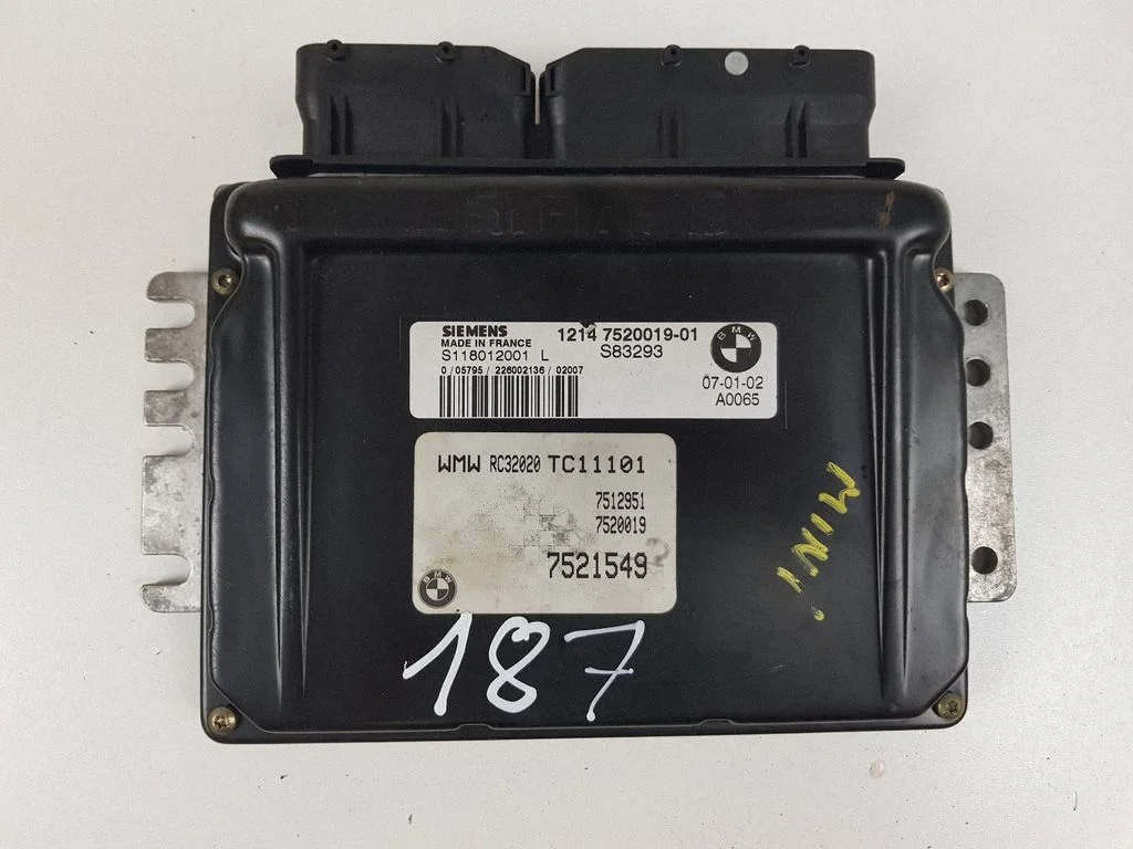 Engine control unit/module 7521549 – Mini One - Cooper Coupe R56 (2005-2014)