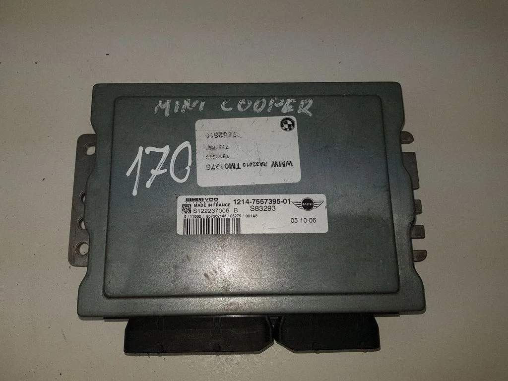 Engine control unit/module 7557395 – Mini One - Cooper Coupe R56 (2005-2014)
