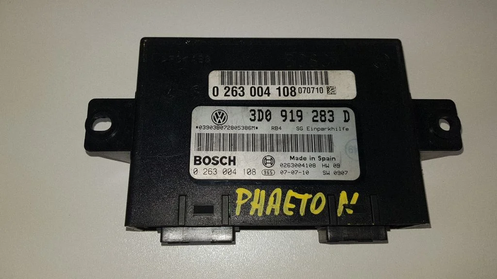 Parkošanās (PDC) sensoru vadības bloks 3D0919283D