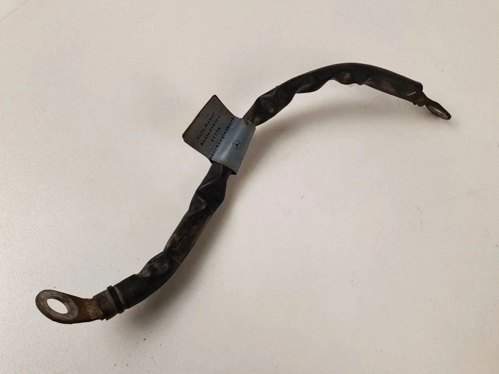 Negative earth cable (battery) A2125400035