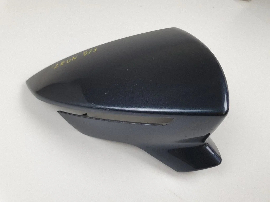 Plastic wing mirror trim cover 5F0857538