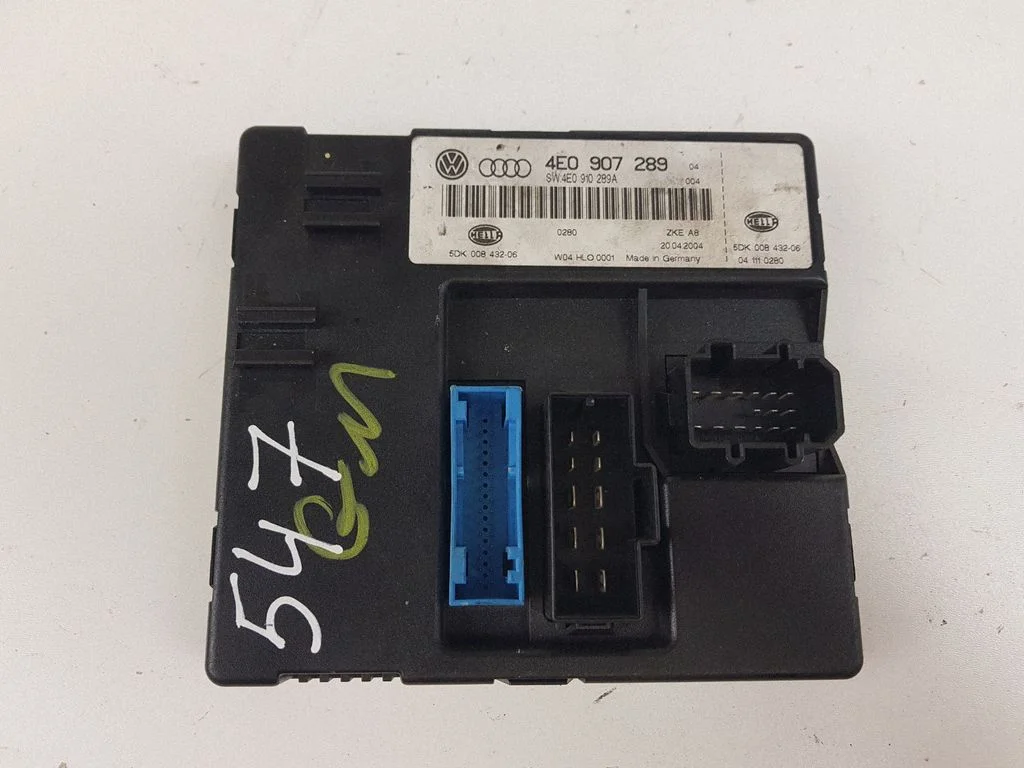 Comfort/convenience module 4E0907289
