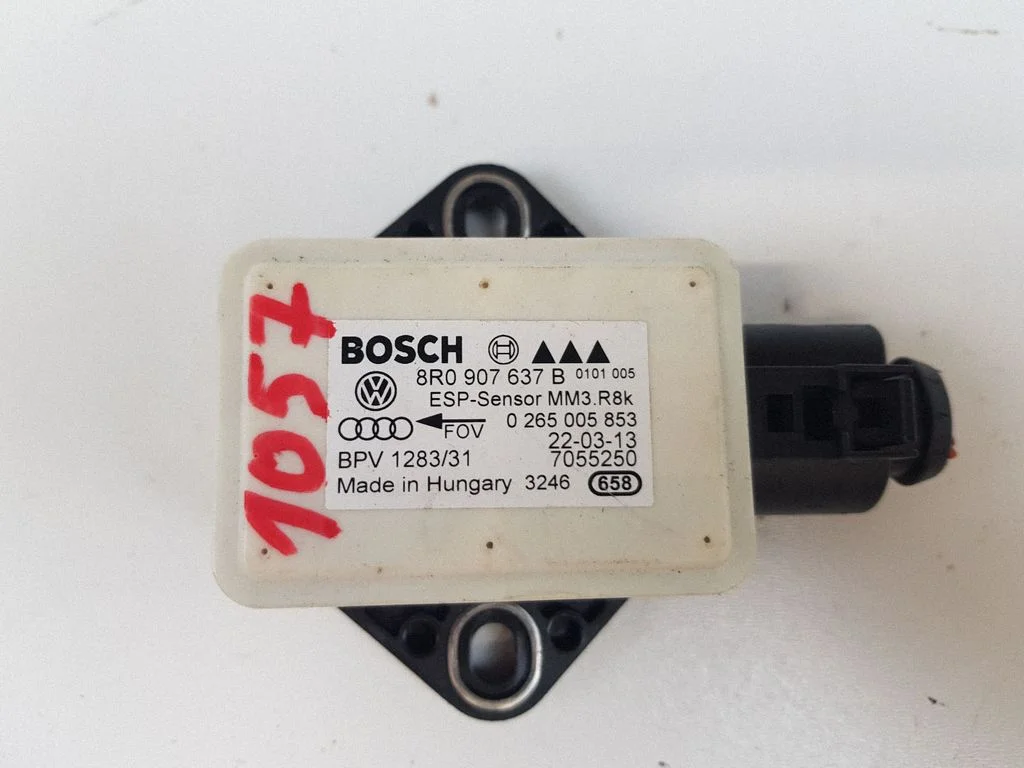 ESP acceleration yaw rate sensor 8R0907637B