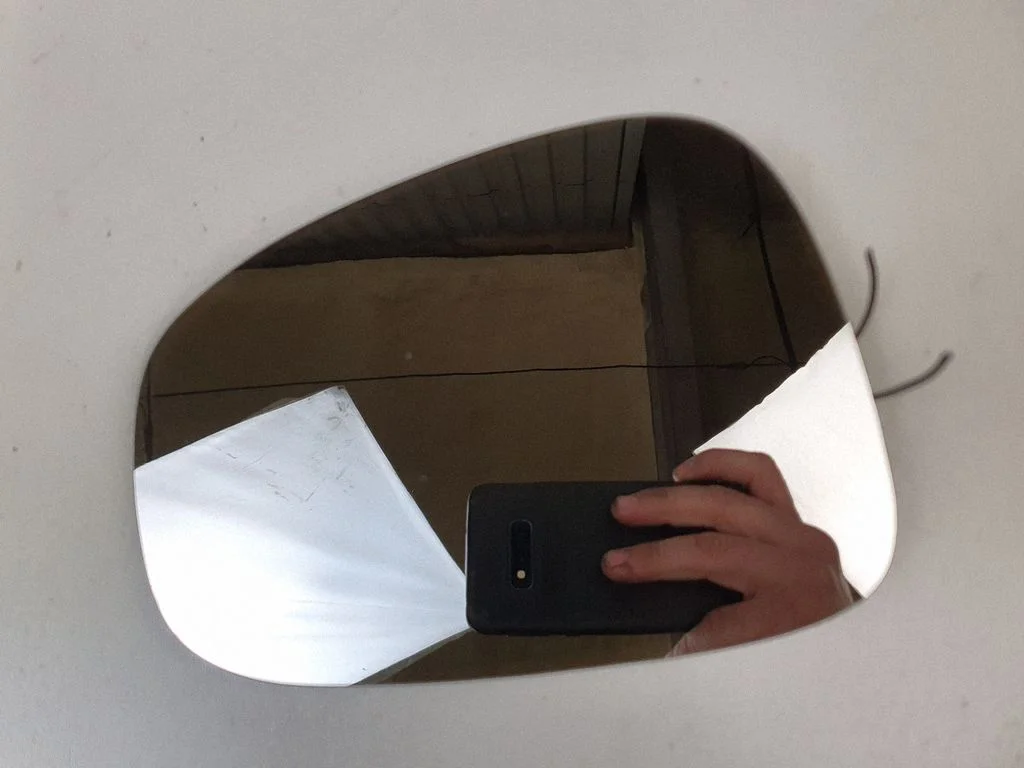 Wing mirror glass – left