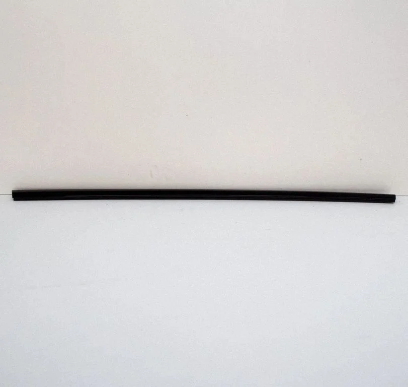 Rear door glass trim molding – left