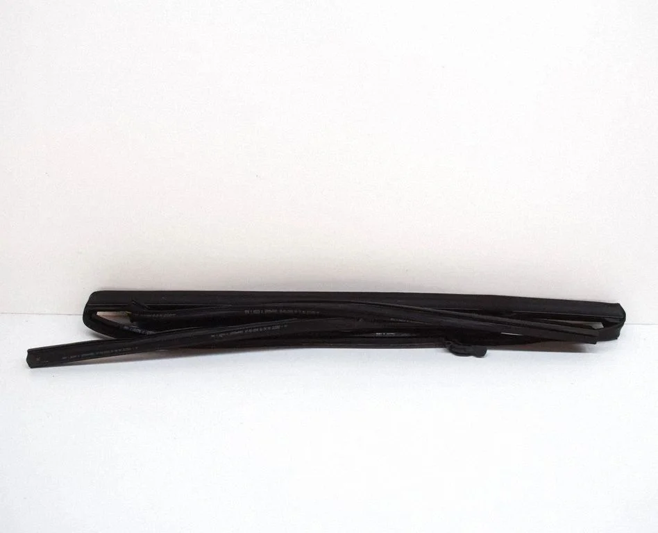Rear door glass trim molding 7393447