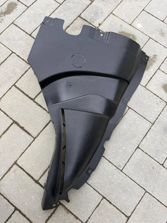 Front wheel arch liner splash guards 51718069307