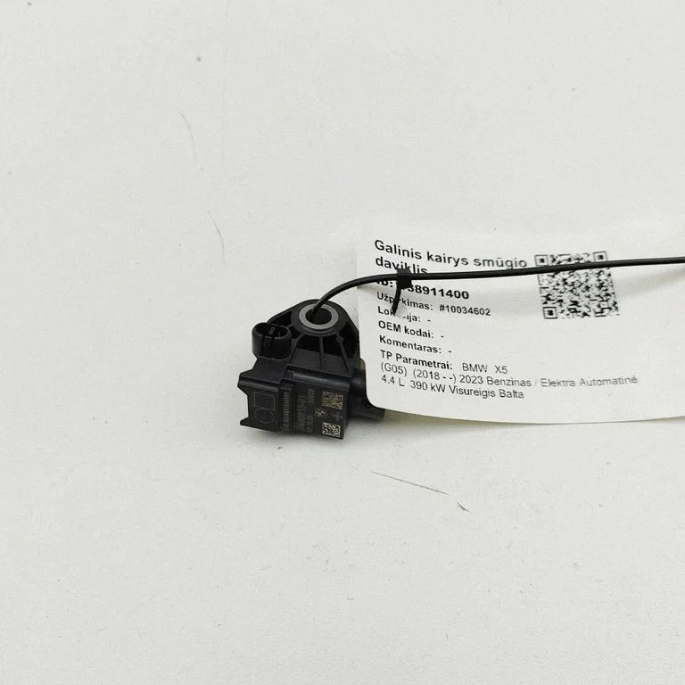 Airbag deployment crash/impact sensor – BMW X5M G05 F95 (2019-)