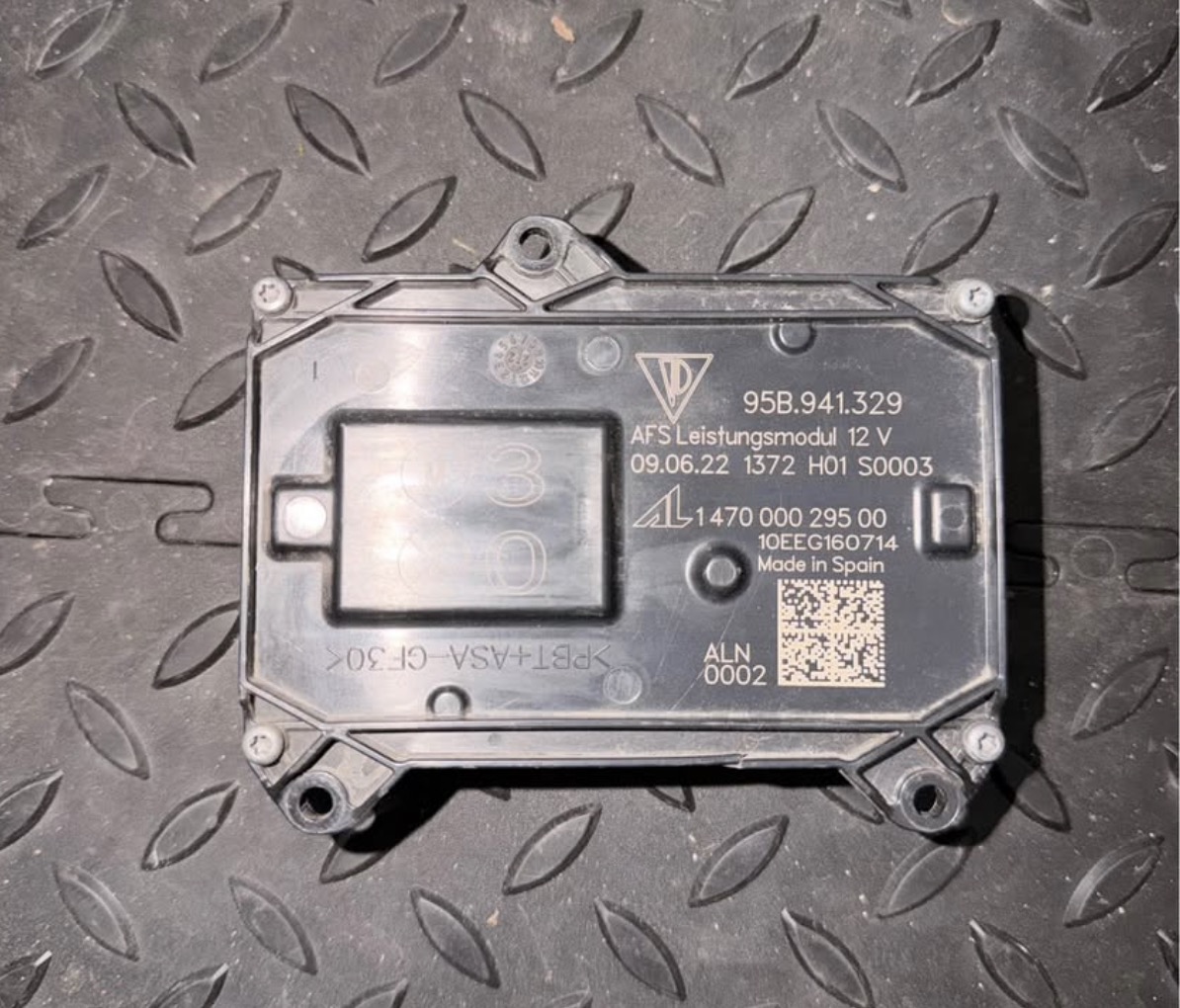 Headlight AFS control unit